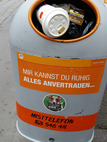 Mir kannst du alles anvertrauen